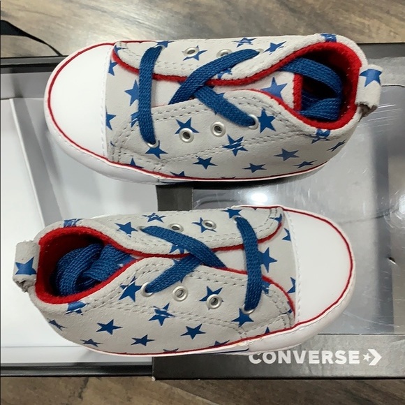 CONVERSE CTAS FIRST STAR HI ASH GREY/COU - Picture 6 of 16